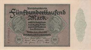 500000 Mark 1923 ro.87f AC